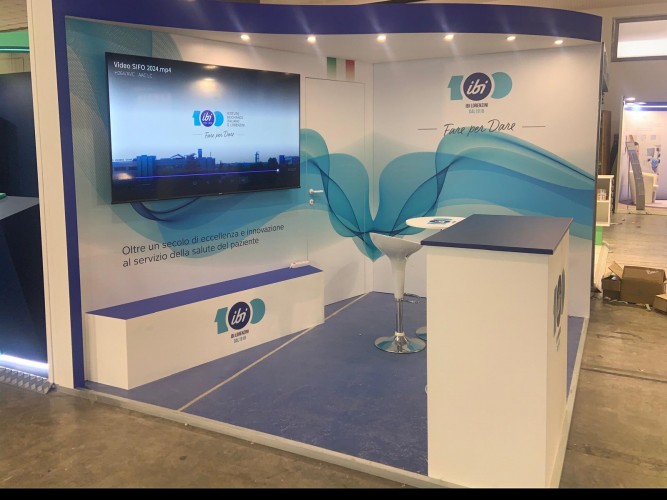 Stand fieristico Oltremare Napoli